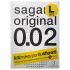 Sagami Original 0,02 L - kondom - 58mm (3 stk)