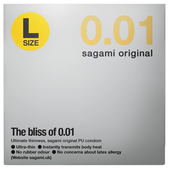 Sagami Original 0,01 L - kondom - 58mm (1 stk)