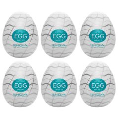 TENGA Egg Wavy II - bølgeformet orgasme i 6-pakning