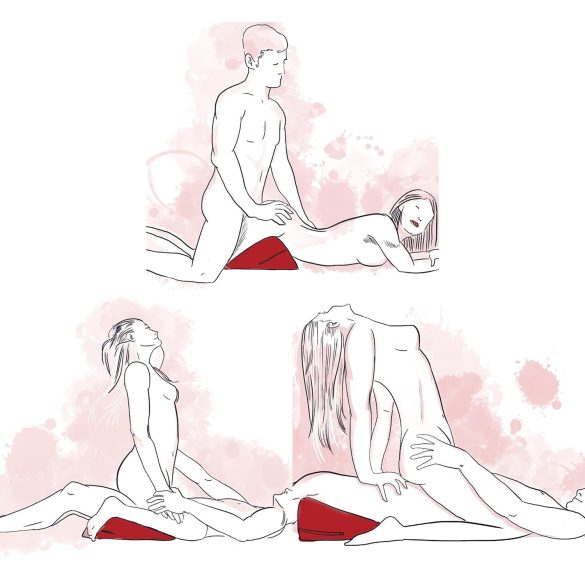 Liberator Wedge - kileformet sexpute (svart)