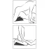 Liberator Wedge - kileformet sexpute (svart)
