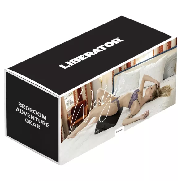 Liberator Wedge - kileformet sexpute (svart)