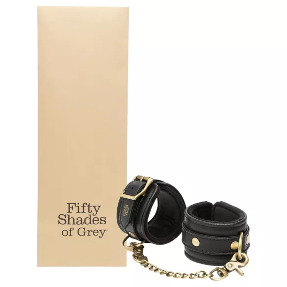 Fifty Shades of Grey Bound to You - håndleddshåndjern (svart)