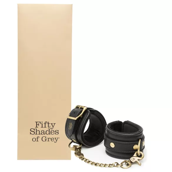 Fifty Shades of Grey Bound to You - håndleddshåndjern (svart)