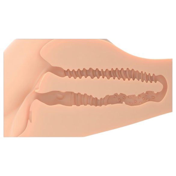 PDX 360 Banger – naturtro torso-masturbator (hudfarge)