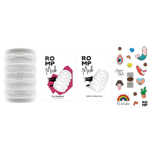 ROMP Mosh - fleksibel reisemasturbator (gjennomsiktig)