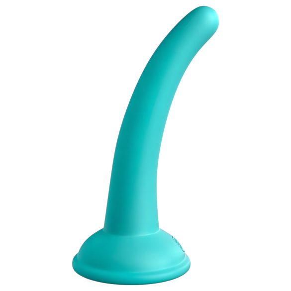 Dillio Curious Five - silikon dildo (15cm) - turkis