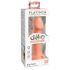 Dillio Big Hero - silikon dildo med sugekopp (17cm) - oransje