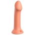 Dillio Big Hero - silikon dildo med sugekopp (17cm) - oransje