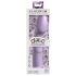 Dillio Super Eight - lilla sugekopp dildo (21cm)