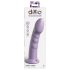 Dillio Super Eight - lilla sugekopp dildo (21cm)