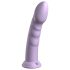 Dillio Super Eight - lilla sugekopp dildo (21cm)