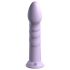 Dillio Super Eight - lilla sugekopp dildo (21cm)