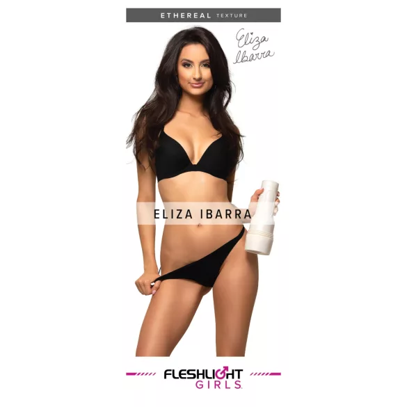 Fleshlight Eliza Ibarra Ethereal - realistisk kunstig vagina (naturell)
