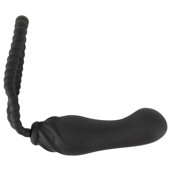 Perfekt Passform Black Velvet - stropp på dildo (svart)