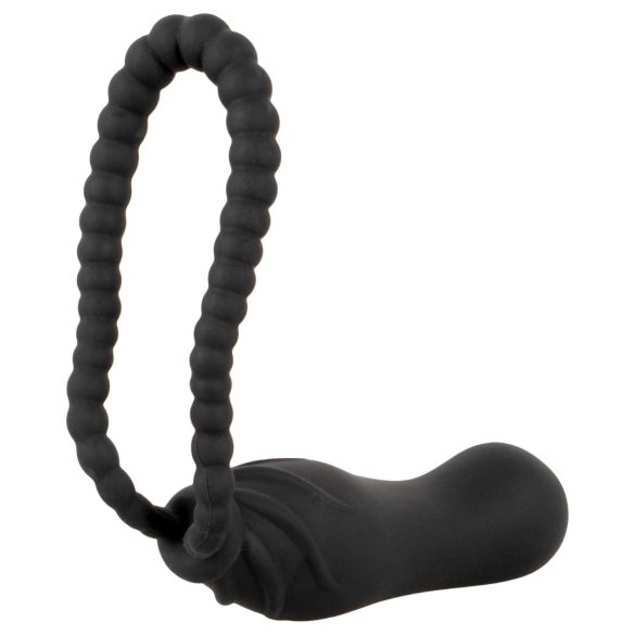 Perfekt Passform Black Velvet - stropp på dildo (svart)