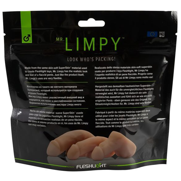 Mr. Limpy - stor realistisk dildo (naturlig)