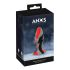 ANOS - silikon analplugg (fargerik)