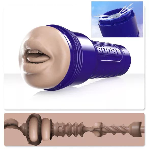 Fleshlight Boost Blow - naturtro munnmasturbator