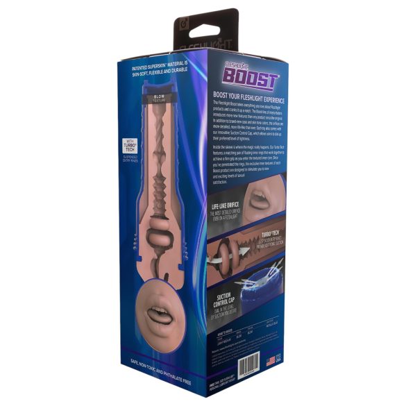Fleshlight Boost Blow - naturtro munnmasturbator