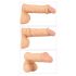 You2Toys 4in1 - penis- og testikkelring sett (natur-svart)