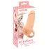 Nature Skin penishette & vaginamansjett - 18 cm (natur)