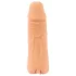 Nature Skin penishette & vaginamansjett - 18 cm (natur)