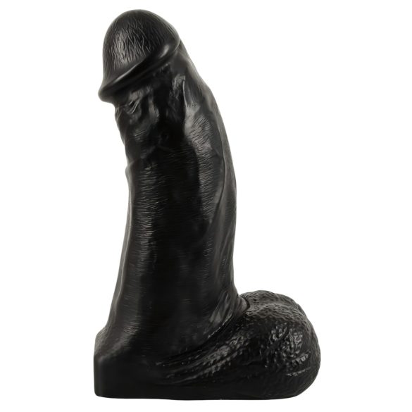 Realistixxx Real Giant - realistisk dildo med testikler - 22 cm (svart)