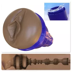 Fleshlight Boost Bang - naturlig brun masturbator for menn