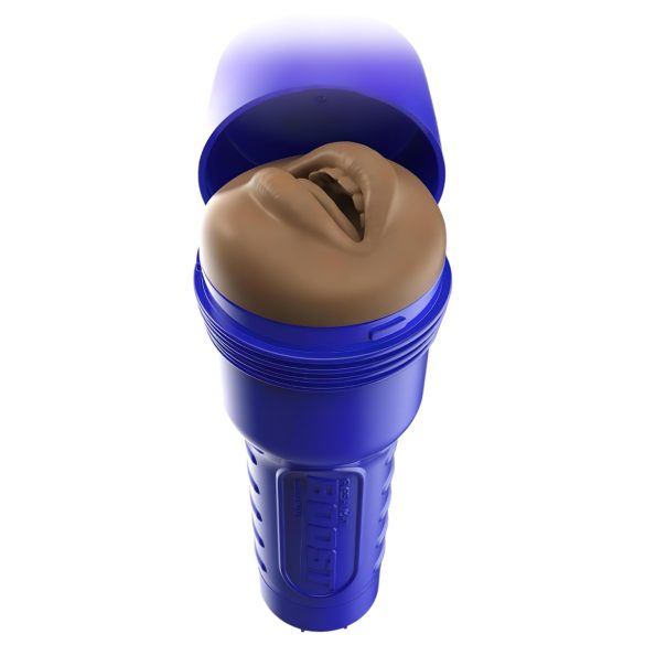 Fleshlight Boost Blow - naturtro munn masturbator (brun)