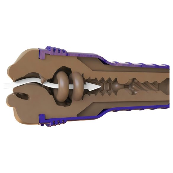 Fleshlight Boost Blow - naturtro munn masturbator (brun)