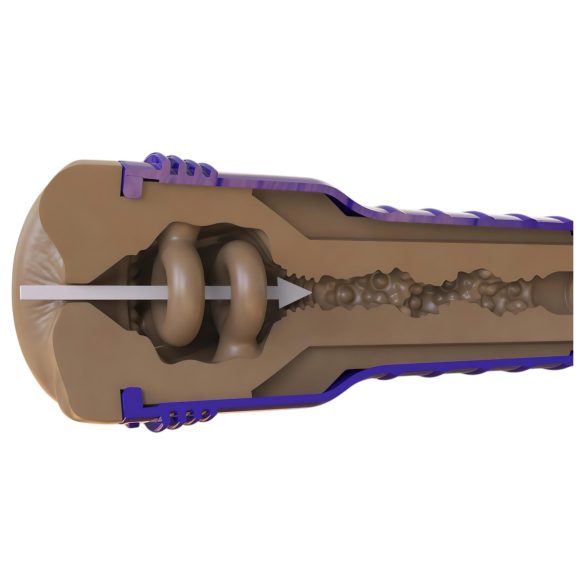 Fleshlight Boost Blast - Realistisk brun rumpe masturbator