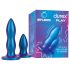 Durex Deep & Deeper - analt plug sett - 2 deler (blå)