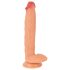 Realistixxx Real Giant - ekstra stor, med testikler dildo (naturlig)