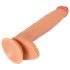 Realistixxx Real Giant - ekstra stor, med testikler dildo (naturlig)