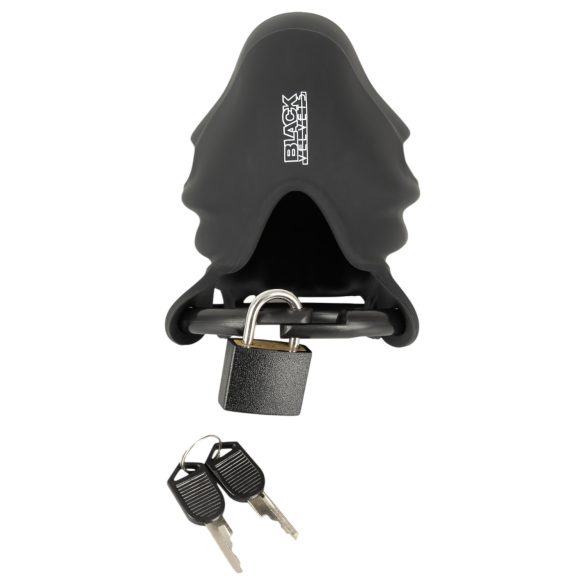 Black Velvet - Penis- og kuglebur (svart)