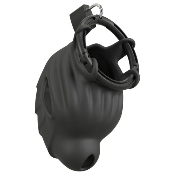 Black Velvet - Penis- og kuglebur (svart)