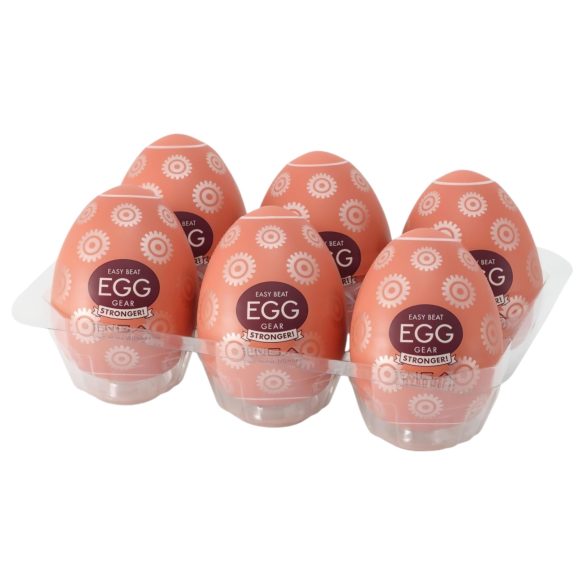 TENGA Egg Gear Strong - Kraftigere eggmasturbator (6 stk)