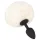 You2Toys - analplugg med kaninhale (hvit)