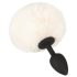 You2Toys - analplugg med kaninhale (hvit)