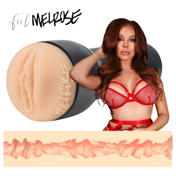 Kiiroo MelRose Michaels – Realistisk vagina – PowerBlow-kompatibel (naturtro)