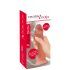 Realistixxx – naturtro, dobbel-lags dildo (naturfarge)