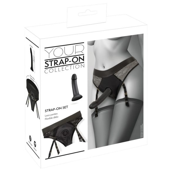 You2Toys – Strap-on med truse (svart)