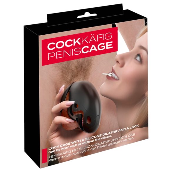 You2Toys - penisbure med penisplugg (svart)
