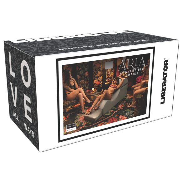 Liberator Aria Flip Chase - grå sexsofa