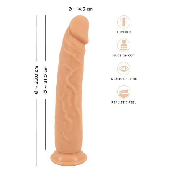 You2Toys - Europeisk elskerdildo (23 cm)