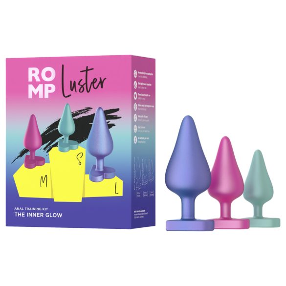 ROMP Luster - analtrening sett (3 stk)