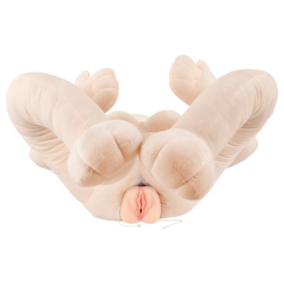 You2Toys - klembar kosebamse sexdukke (naturlig)