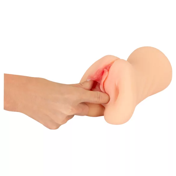 Nature Skin - vagina- og munnmasturbator (naturlig)