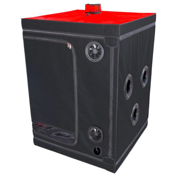 Secretdome - BDSM sexkabin med åpninger (svart)